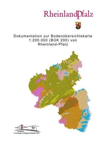 Dokumentation zur Bodenübersichtskarte 1:200.000 - Landesamt für ...