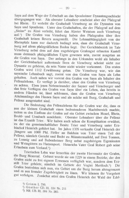 Geschichte der Grafen von Virneburg - Medievalcoinage.com