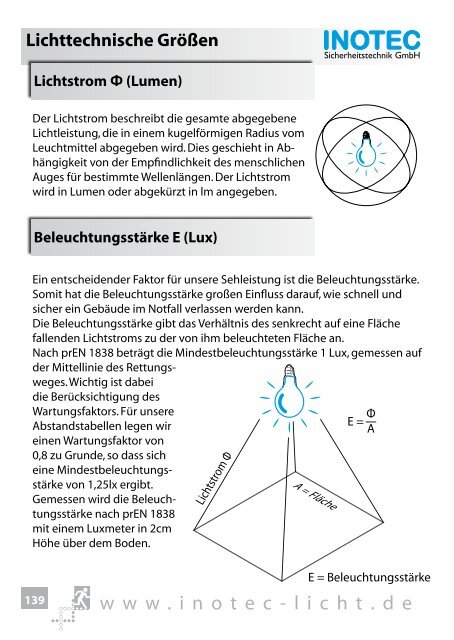 und Sicherheitsbeleuchtung - INOTEC Sicherheitstechnik GmbH