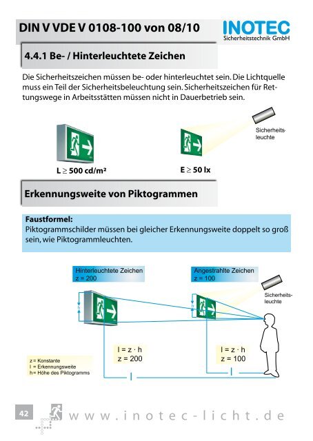 und Sicherheitsbeleuchtung - INOTEC Sicherheitstechnik GmbH