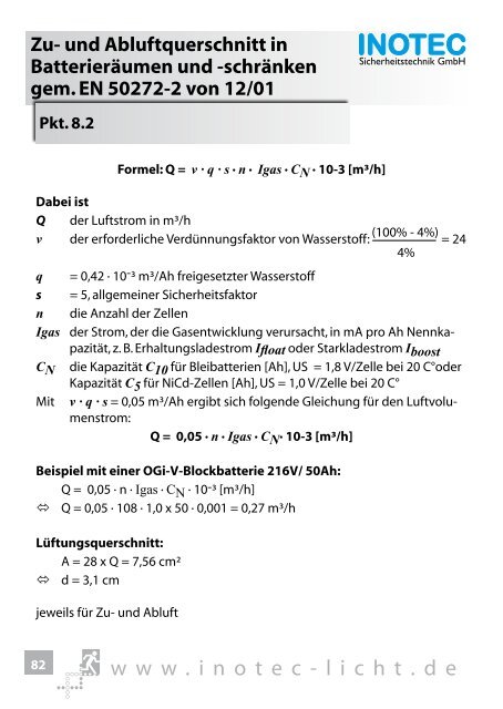 und Sicherheitsbeleuchtung - INOTEC Sicherheitstechnik GmbH