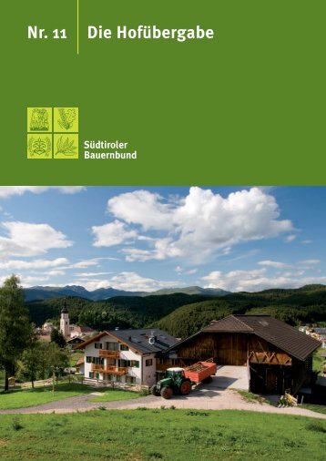 Broschüre - Südtiroler Bauernbund