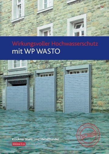 mit WP WASTO - Klöckner Stahl