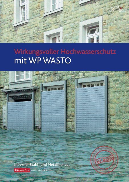 mit WP WASTO - Klöckner Stahl