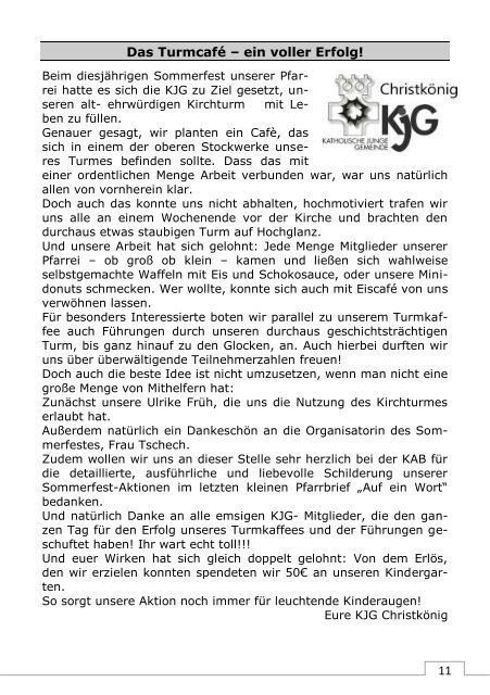 Pfarrbrief Christkönig Weihnachten 2012 - Pfarrei Christkoenig ...