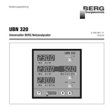 UBN320 - Berg