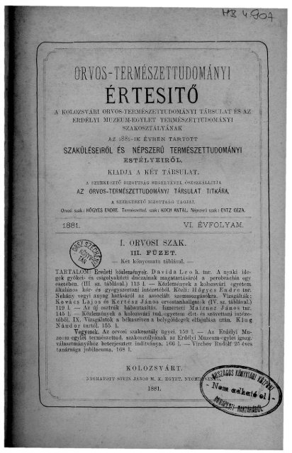 Látogatás orvosi hallgató