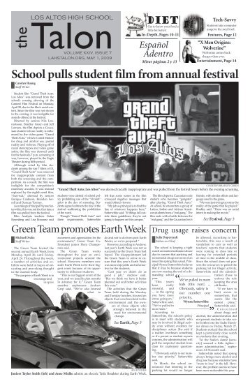 School pulls student film from annual festival - The Talon