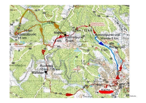 Wegbeschreibung und Routen - Pastoralverbund Hüttental ...