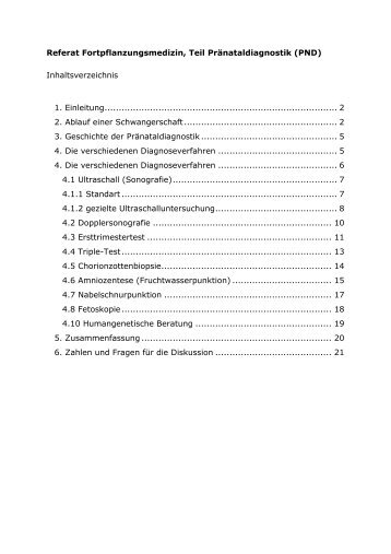 Referat Fortpflanzungsmedizin, Teil ... - noch ne seite