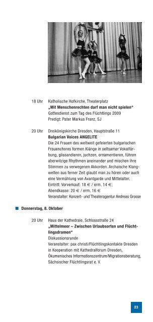 Programm Interkulturelle Tage 2009 vom 20. September ... - Afropa eV