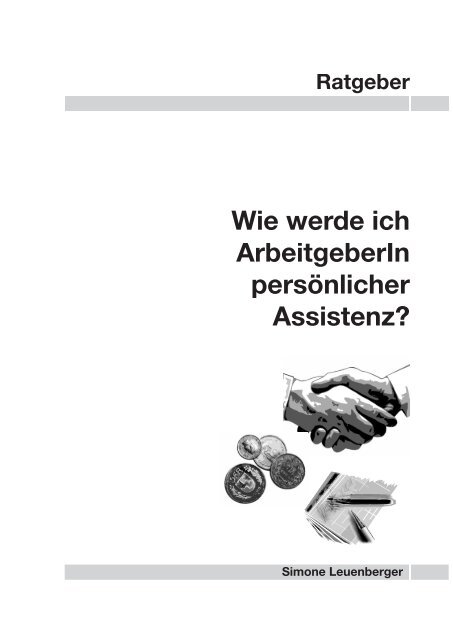 Ratgeber ArbeitgeberIn persönlicher Assistenz - Agile