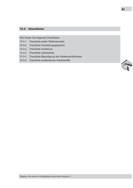 Ratgeber ArbeitgeberIn persönlicher Assistenz - Agile