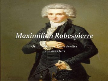 Maximilian Robespierre - Camino Nuevo High School