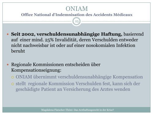 Wenn etwas (beinahe) passiert ist: Das Arzthaftungsrecht in der Krise?