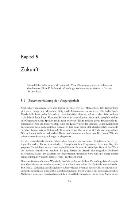 PDF Kryptologie