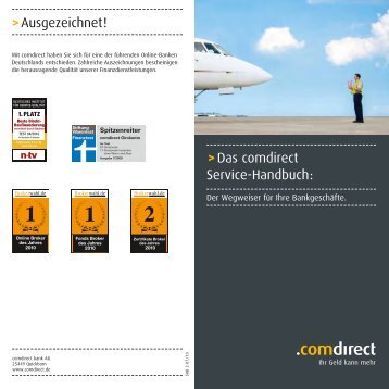 Das comdirect Service-Handbuch - AVL Finanzdienstleistung ...