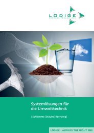 Umwelttechnik - Gebrüder Lödige Maschinenbau GmbH