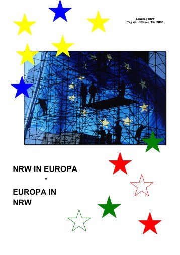 NRW IN EUROPA - EUROPA IN NRW - Jostmeier, Werner