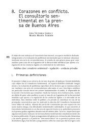 8. Corazones en conflicto. El consultorio sentimental en la prensa ...