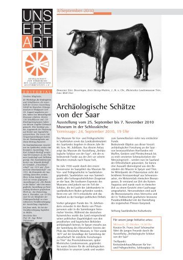 Unsere Art 3/2010 - Gfsk-sb.de