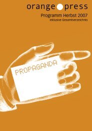 Propaganda - Orange Press