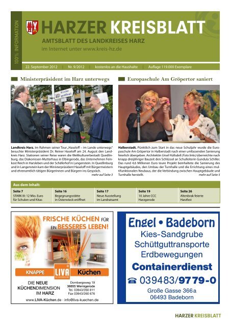 partnersuche harz kreis