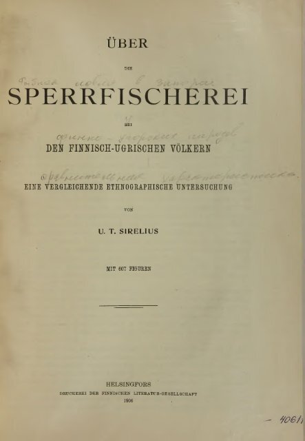 SPERRFISCHEREI