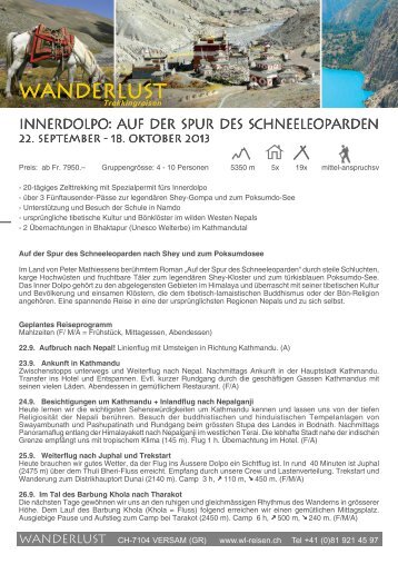 Detailprogramm als Pdf - Wl-reisen.ch