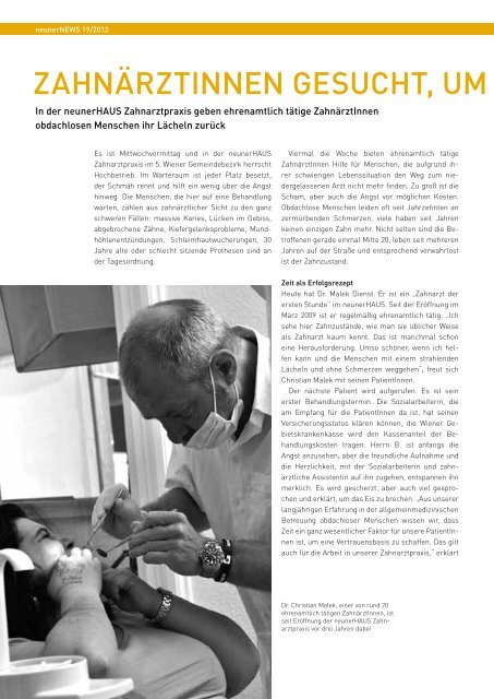 neunerNEWS Nr. 19, Juni 2012 - neunerHAUS