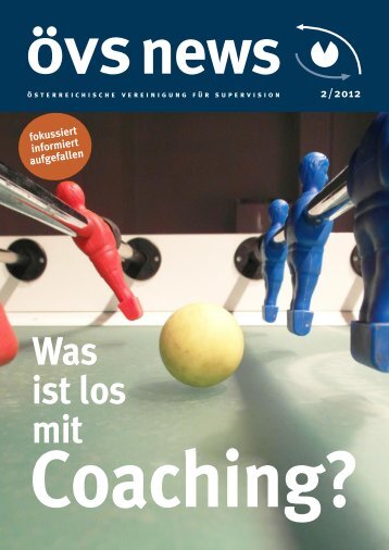 ÖVS-News 2/2012 - Österreichische Vereinigung für Supervision
