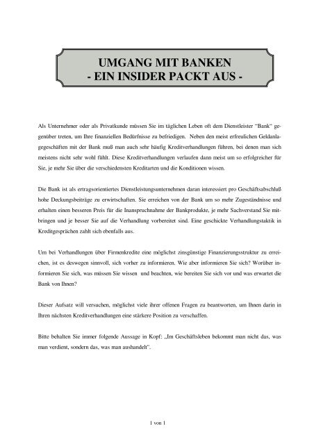 ein insider packt aus - Steuer-betriebsberatung.de