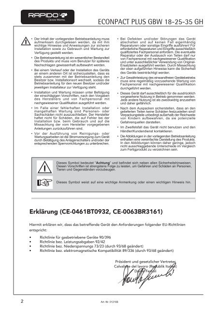 ECONPACT PLUS GBW 18-25-35 GH - RAPIDO Wärmetechnik GmbH