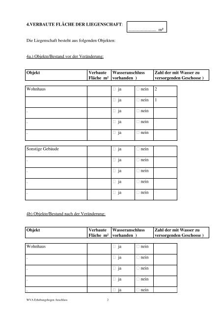 Veränderungsanzeige Wasser (39 KB) - Marktgemeinde Maria ...