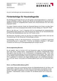 06.12.12: Förderbeiträge für Haushaltsgeräte