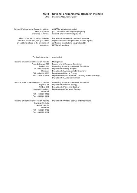 Macroalgae and phytoplankton as indicators of ... - Naturstyrelsen