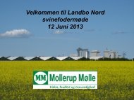 Sådan ser Mollerup Mølle fodersæsonen 2013/2014 - LandboNord