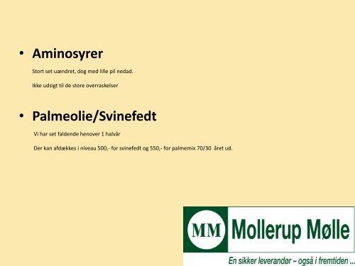 Sådan ser Mollerup Mølle fodersæsonen 2013/2014 - LandboNord