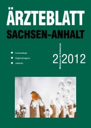 Als PDF-Datei herunterladen - Ärztblatt Sachsen-Anhalt