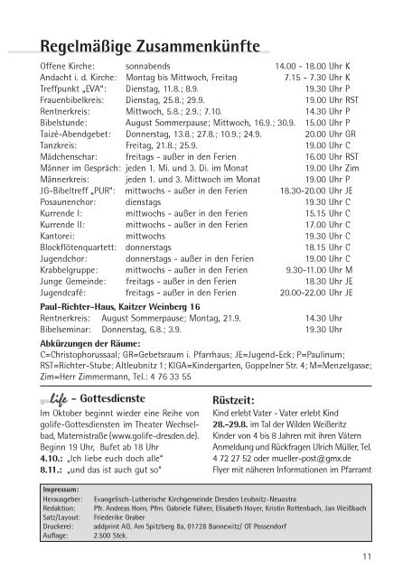 08-09 - Ev. - Luth. Kirchgemeinde Dresden-Leubnitz-Neuostra