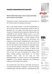 drupa 2012 – Pressemeldung Nr. 20 / Januar ... - Messe Düsseldorf