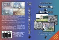 Dissecting Holocaust Dissecting Holocaust - Unity of Nobility - News ...