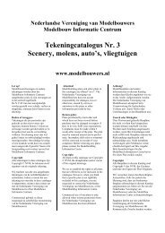 Catalogus Scenery, auto's en vliegtuigen - Nederlandse Vereniging ...