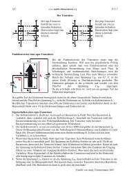 AT P-1-7 Erstellt von Andy Timmermann 2007 Der Transistor Der ...