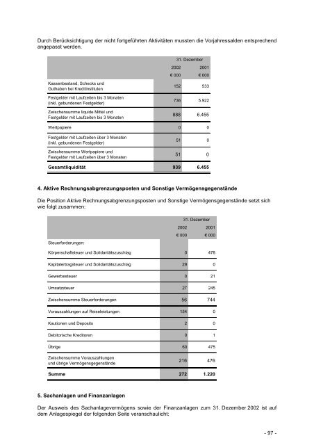 1. Allgemeine Informationen - Xetra