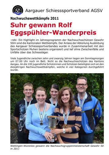 Bericht Nachwuchswettkampf 50m vom 4. September in Muhen (pdf)