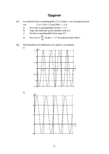 Matematikkens mysterier 8. Funktioner - KennethHansen.net