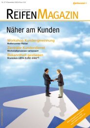 Näher am Kunden - Reifenmagazin.de