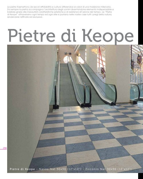 Pietre di Keope - Naxos Nat 30x30 (12”x12”) - Zirconio Nat 30x30 ...