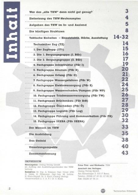 Technischer Zug - THWhS